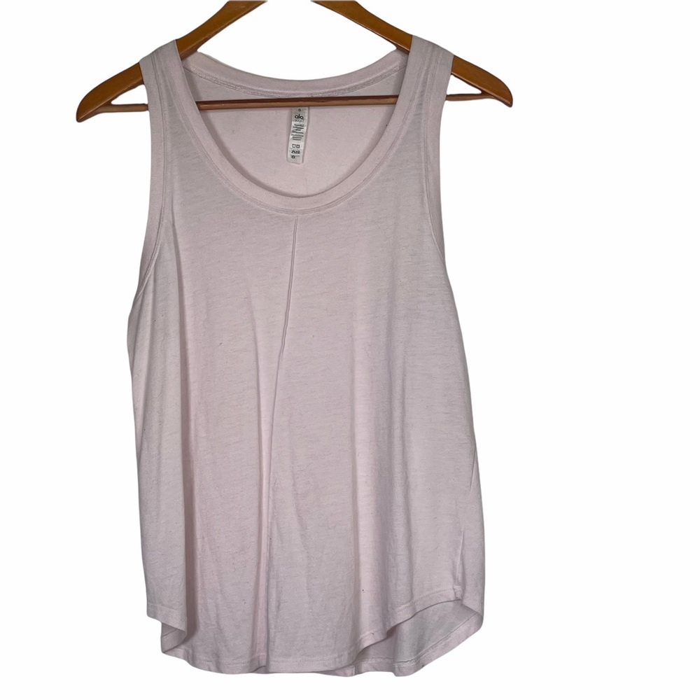 Alo Yoga Small Light Pink Tank Top